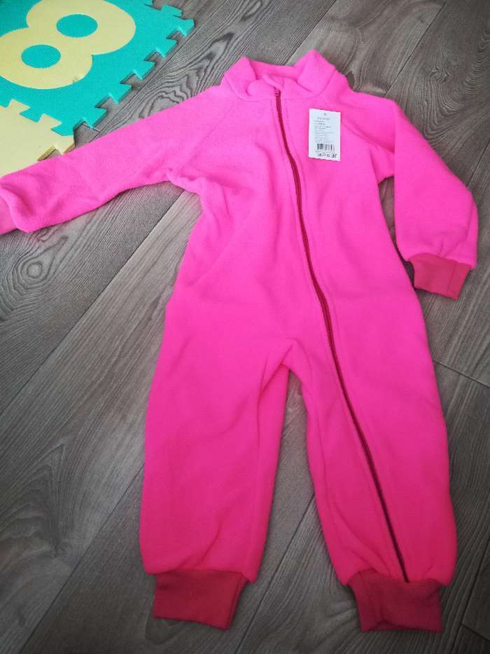 Фотография покупателя товара Комбинезон для девочки, цвет розовый, рост 86-92 см