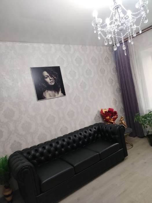 Фотография покупателя товара Диван "Честерфилд", 3х местный, экокожа коричневый - Фото 3