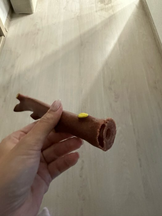 Фотография покупателя товара Игрушка пищащая "Ветка" для собак, 21,5 см, коричневая - Фото 13