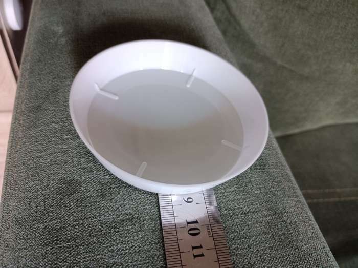 Фотография покупателя товара Поддон для горшка, d = 10 см, пластик, прозрачный - Фото 4