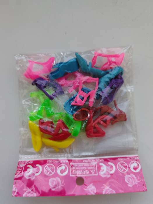 Фотография покупателя товара Обувь для кукол, набор 12 пар, МИКС - Фото 11