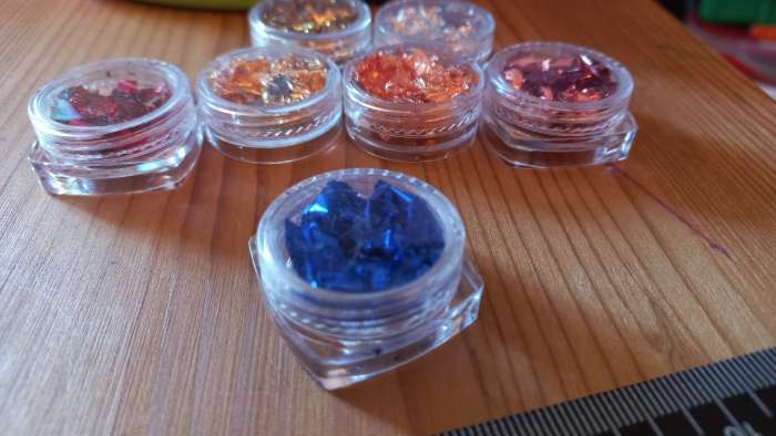 Фотография покупателя товара Поталь для декора ногтей, серебристая - Фото 10