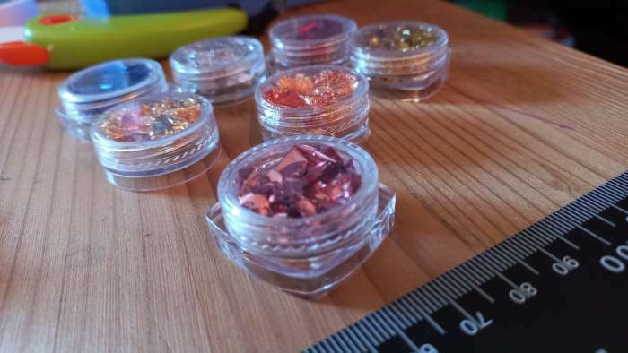 Фотография покупателя товара Поталь для декора ногтей, серебристая - Фото 8