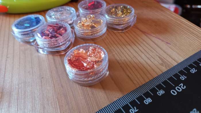 Фотография покупателя товара Поталь для декора ногтей, серебристая - Фото 6