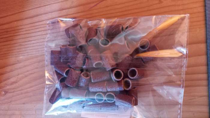 Фотография покупателя товара Насадки для педикюра, 50 шт., абразивность 80 - Фото 1