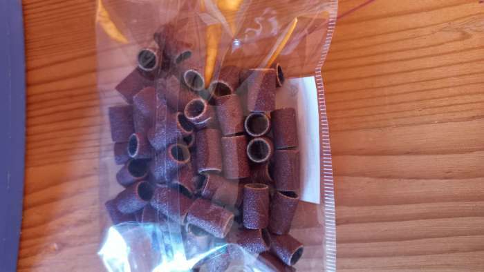 Фотография покупателя товара Насадки для педикюра, 50 шт., абразивность 80 - Фото 2