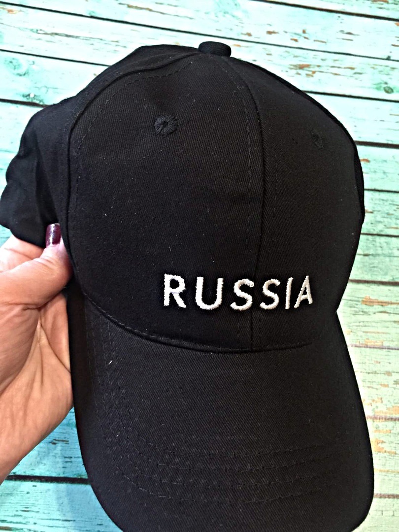 Фотография покупателя товара Кепка мужская "RUSSIA" мужская, черный