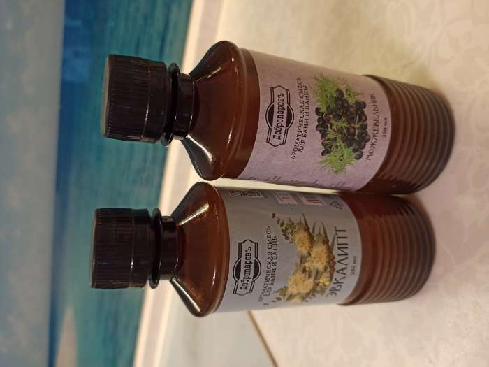 Фотография покупателя товара Ароматизатор для бани и ванны «Добропаровъ», чабрец, натуральный, 100 мл - Фото 2