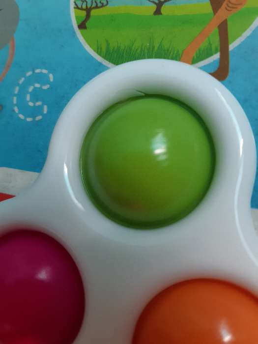Фотография покупателя товара Антистресс игрушка «Симпл Димпл», POP IT, тройная, с карабином, цвет МИКС - Фото 10