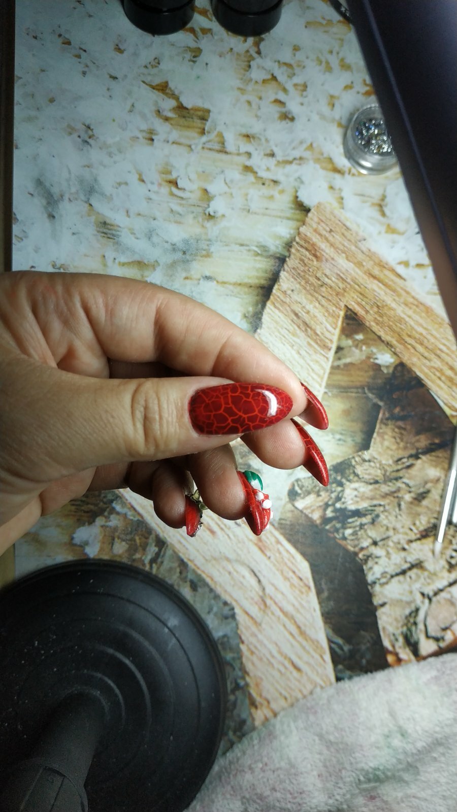 Фотография покупателя товара Гель лак для ногтей «TURTLE», кракелюрный, с эффектом растрескивания, 3-х фазный, 10 мл, LED/UV, цвет (34) - Фото 1