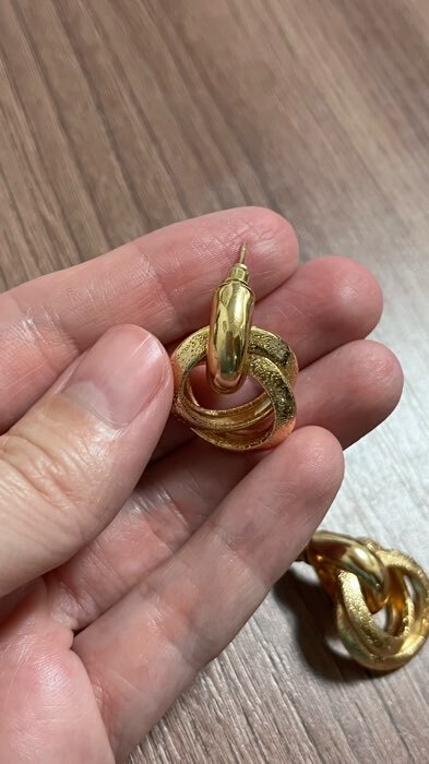 Фотография покупателя товара Серьги металл «Фьюче» круги плетения, цвет серебро - Фото 7