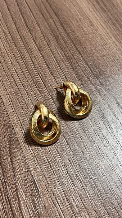 Фотография покупателя товара Серьги металл «Фьюче» круги плетения, цвет серебро - Фото 4