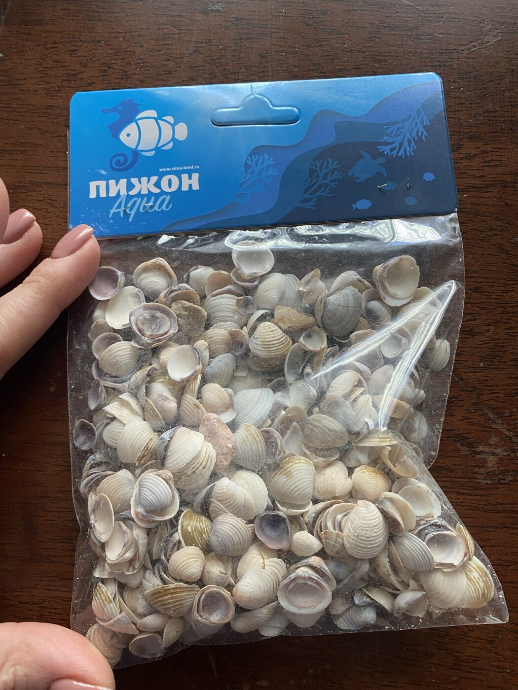 Фотография покупателя товара Набор ракушек Rose petal tellin, 100 г - Фото 1