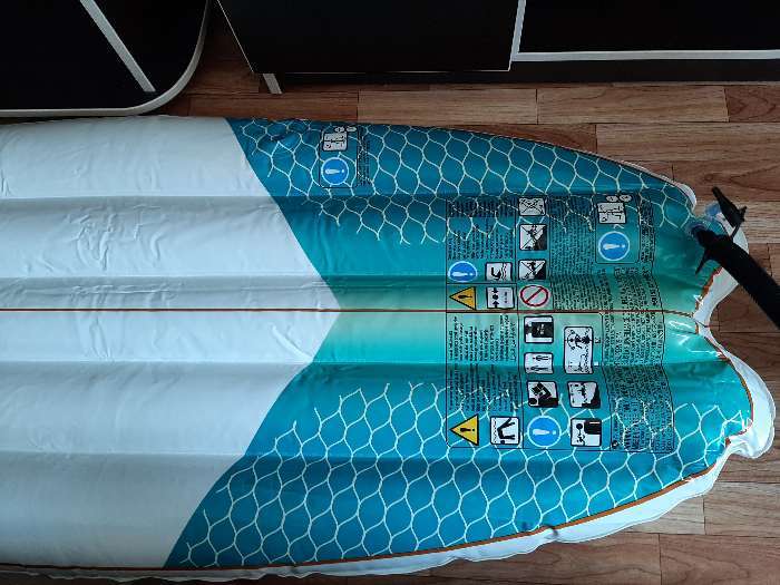 Фотография покупателя товара Матрас «Доска для сёрфинга», 178 х 69 см, цвета МИКС, 58152EU INTEX - Фото 1