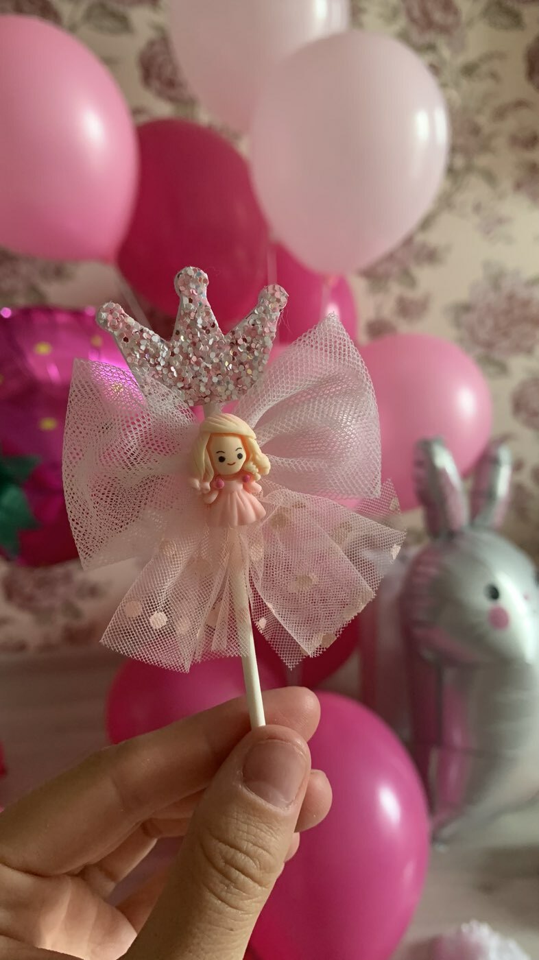 Фотография покупателя товара Топперы для торта «Белый лебедь», 5 шт. - Фото 2