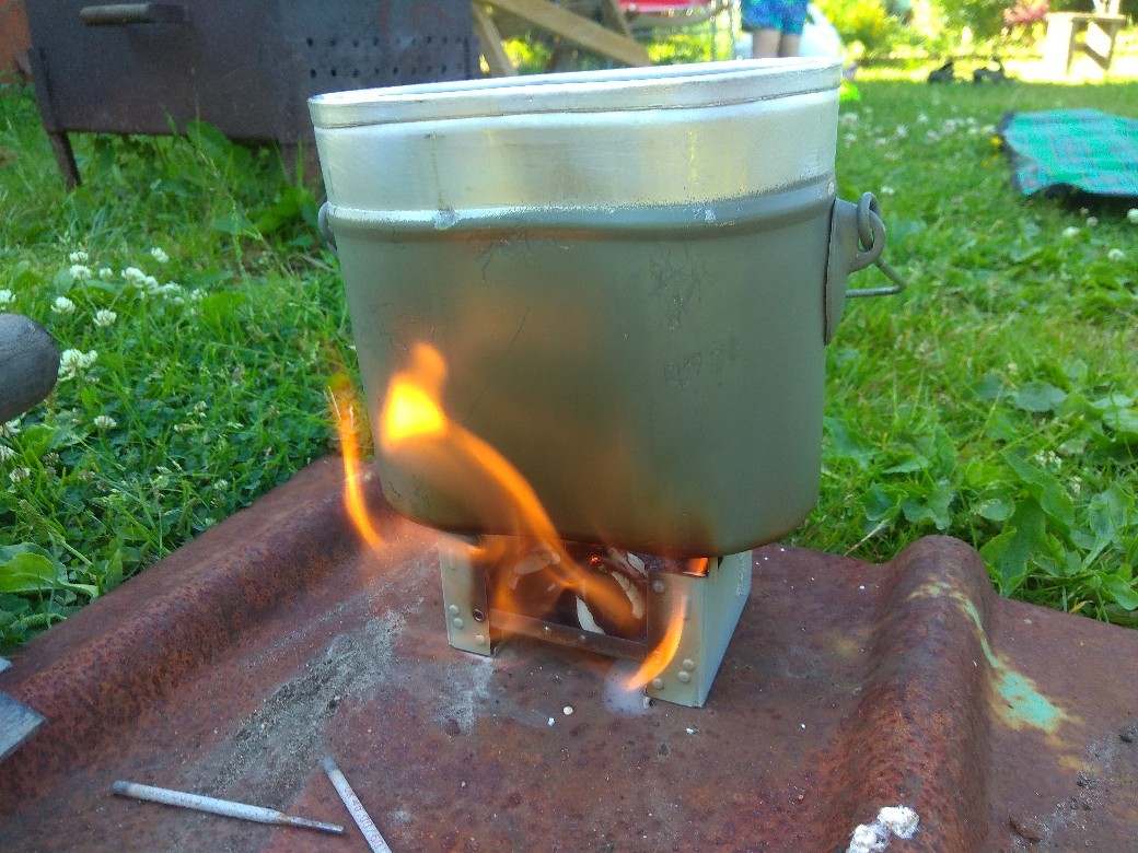 Фотография покупателя товара Кейс-горелка для сухого горючего «Следопыт-Mini», 9,8 х 7,5 х 1,8 см - Фото 3