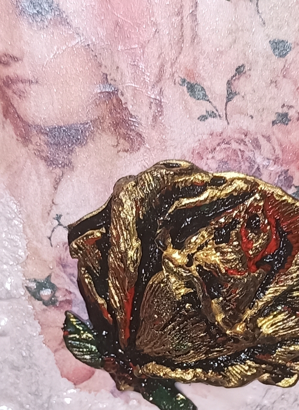 Фотография покупателя товара Молд Доляна «Дикая роза», силикон, 5,5×5×1,5 см, цвет розовый