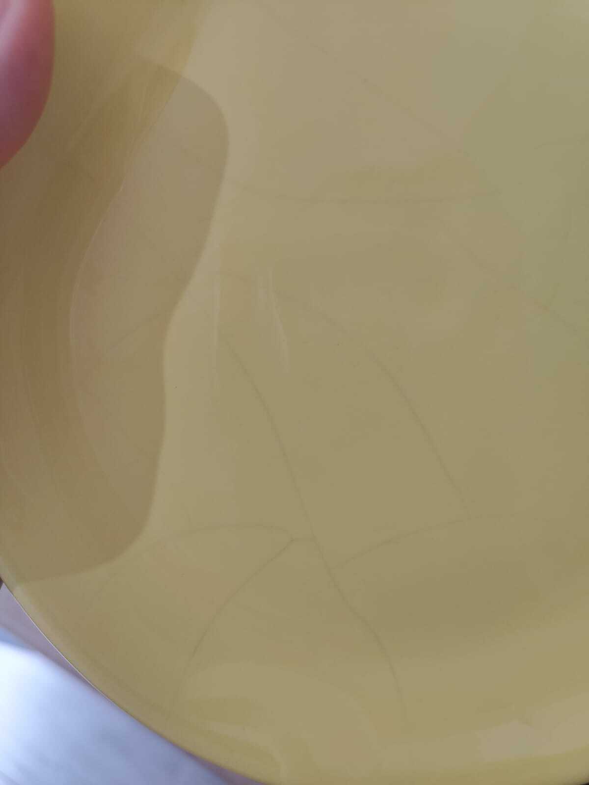 Фотография покупателя товара Тарелка керамическая "Груша", плоская, желтая, 22,5 см, 1 сорт, Иран - Фото 1