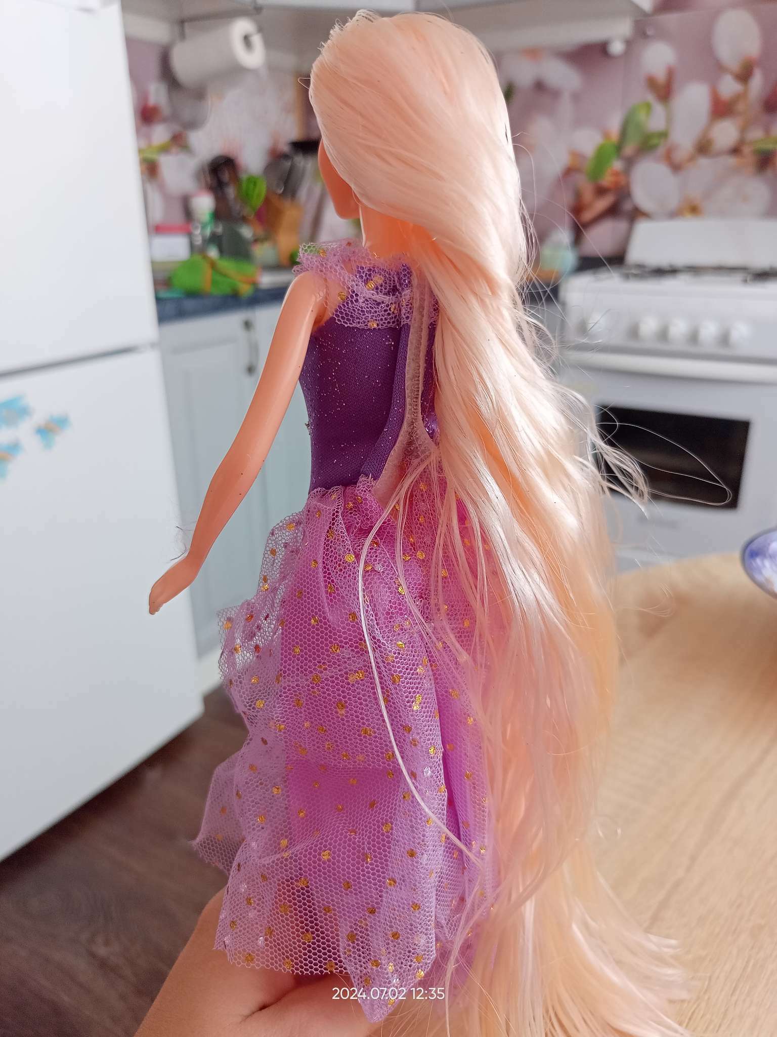 Фотография покупателя товара Кукла-модель «Анастасия» в пышном платье, МИКС - Фото 1