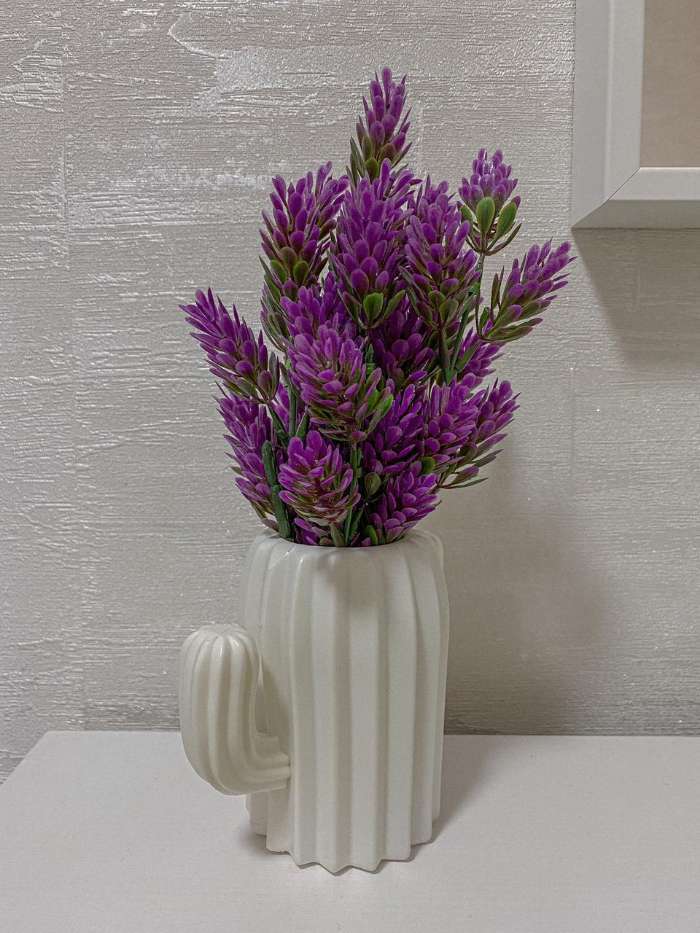Фотография покупателя товара Ваза для цветов, 7,5×13×11,2 см, 350 мл, цвет МИКС - Фото 11