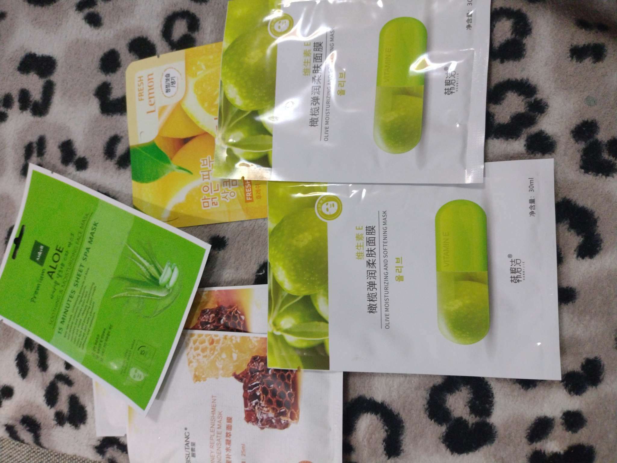 Фотография покупателя товара Тканевая маска для лица с экстрактом оливы, увлажняющая - Фото 1