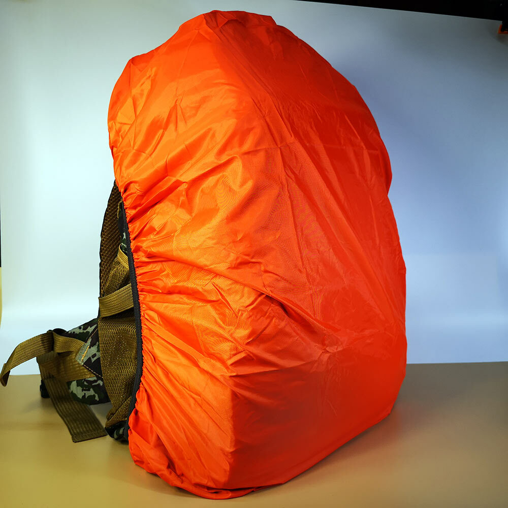 Фотография покупателя товара Чехол на рюкзак 100 л, цвет оранжевый - Фото 4