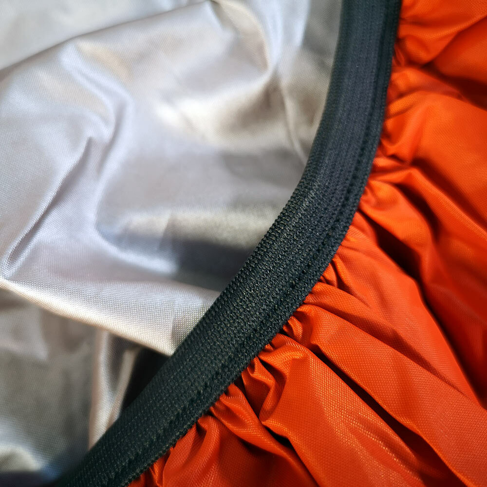 Фотография покупателя товара Чехол на рюкзак 100 л, цвет оранжевый - Фото 1