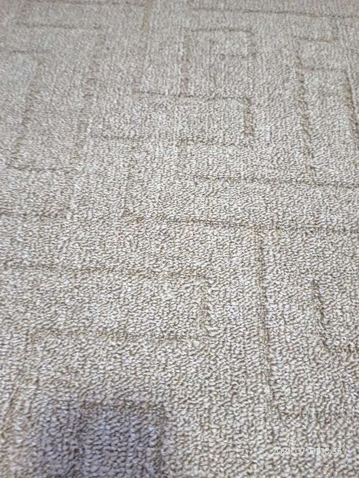 Фотография покупателя товара Палас SCROLL LABIRINT 01_004/05_00_00_00 бежевый, 2х4м, ПП 100% - Фото 1