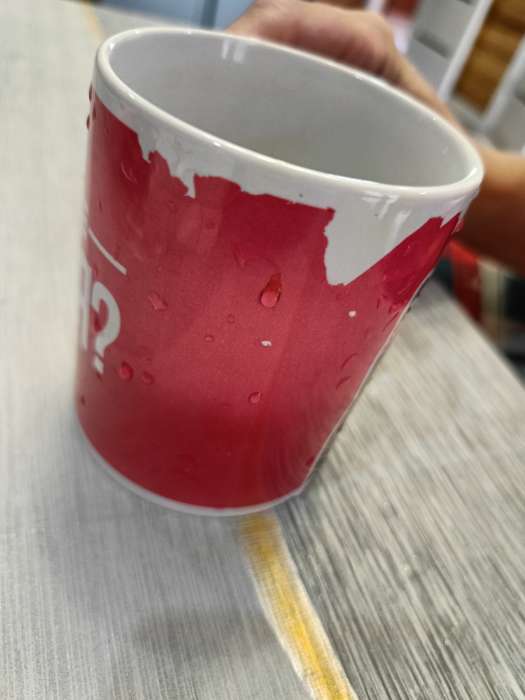 Фотография покупателя товара Кружка чайная керамическая «Оля», 320 мл - Фото 4