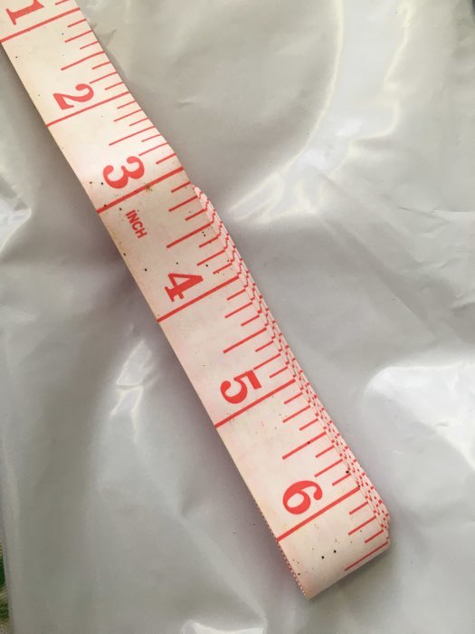 Фотография покупателя товара Сантиметровая лента портновская, 200 см (см/дюймы), цвет белый - Фото 9