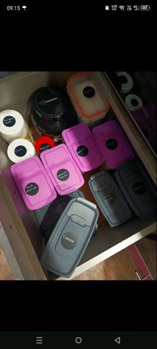 Фотография покупателя товара Наклейки водонепроницаемые, набор листов 5 шт., меловой маркер, размер 1 наклейки — 40 × 60 мм - Фото 2