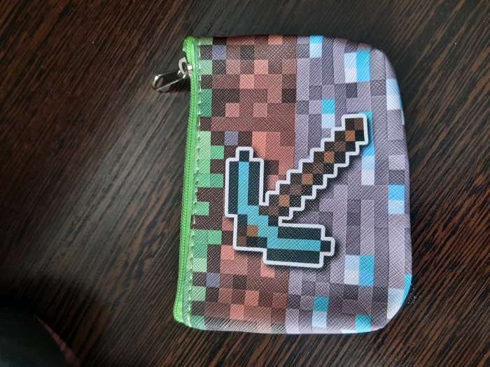 Фотография покупателя товара Кошелёк детский для мальчика «Пиксельный мир», МИКС - Фото 19