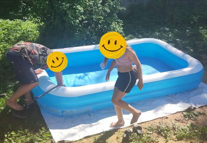 Фотография покупателя товара Бассейн надувной Bestway, 305×183×46 см, 54150 - Фото 1