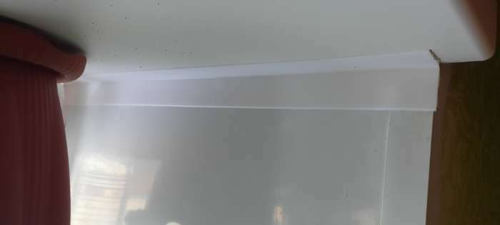 Фотография покупателя товара Лента бордюрная 4WALLS, белая, 30 мм ×30 мм× 3.3 м - Фото 1
