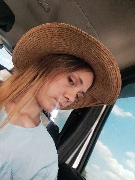 Фотография покупателя товара Шляпа женская MINAKU "Summer", размер 56-58, цвет коричневый