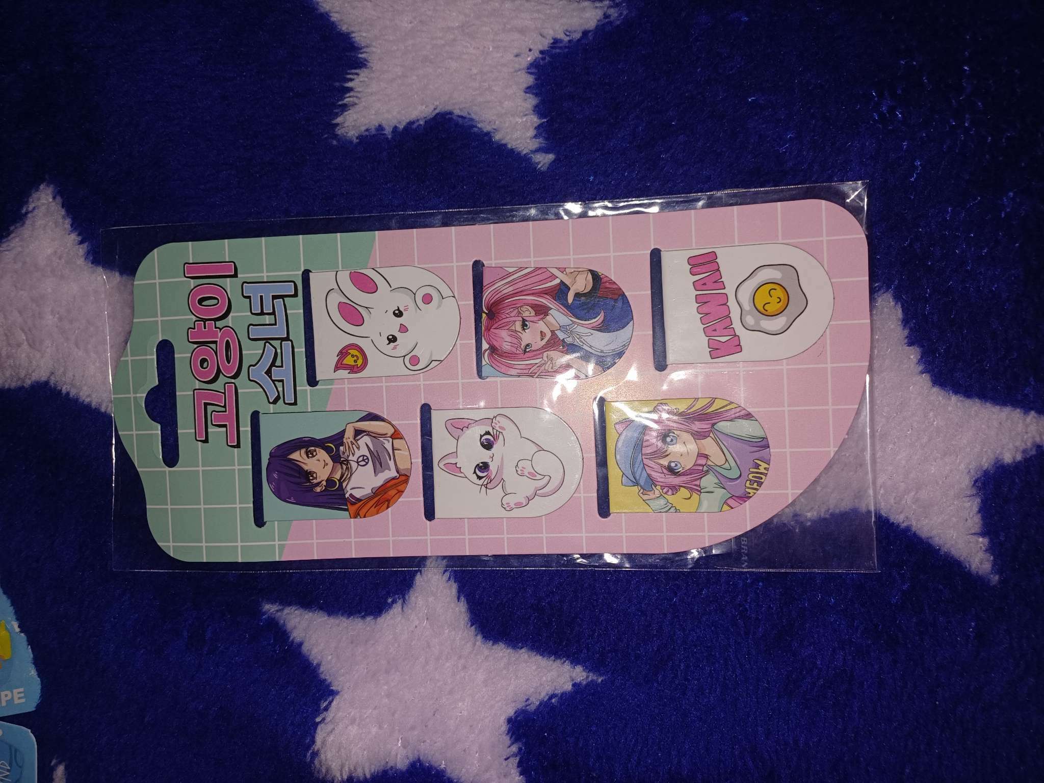 Фотография покупателя товара Закладки магнитные для книг, 6 шт «Аниме»