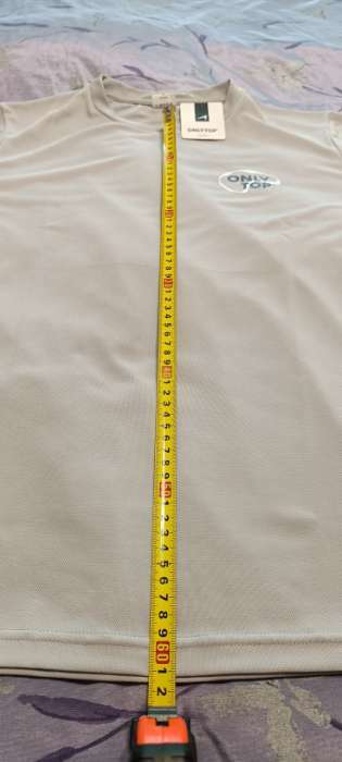 Фотография покупателя товара Футболка спортивная ONLYTOP man, размер 54 - Фото 3