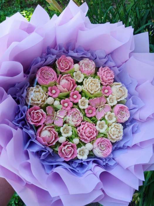 Фотография покупателя товара Пленка матовая, PASTEL, Небесно-голубой 0.59×7 м 180 г - Фото 3
