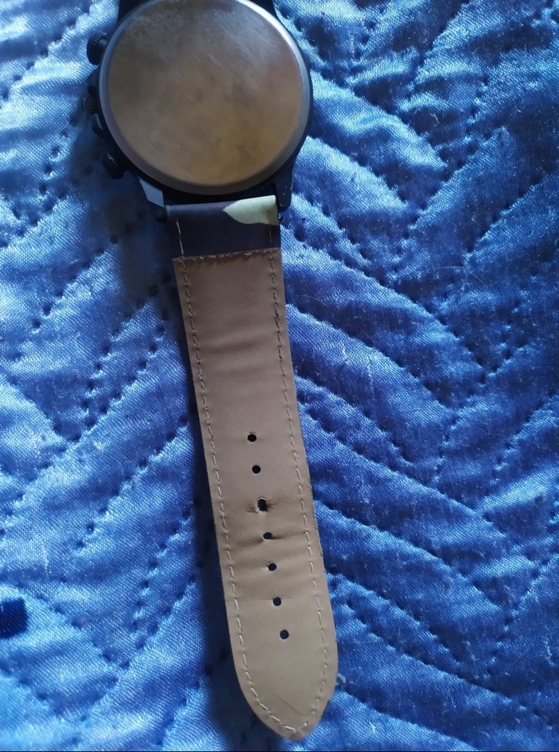 Фотография покупателя товара Часы наручные мужские "Капитан", d-5 см, камуфляж - Фото 1