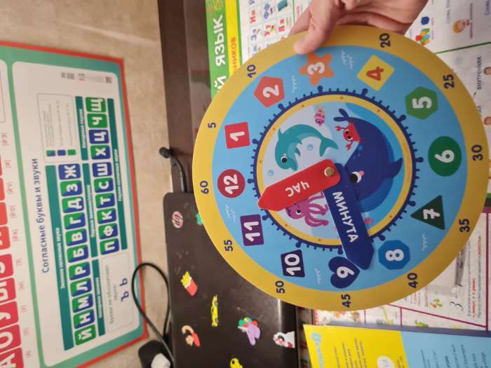 Фотография покупателя товара Игровой набор для детей Крошка Я «Изучение времени: Пони», 32 карточки - Фото 6