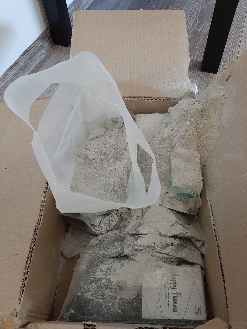 Фотография покупателя товара Песок для шиншилл «Пижон» в пакете, 1,5 кг - Фото 3