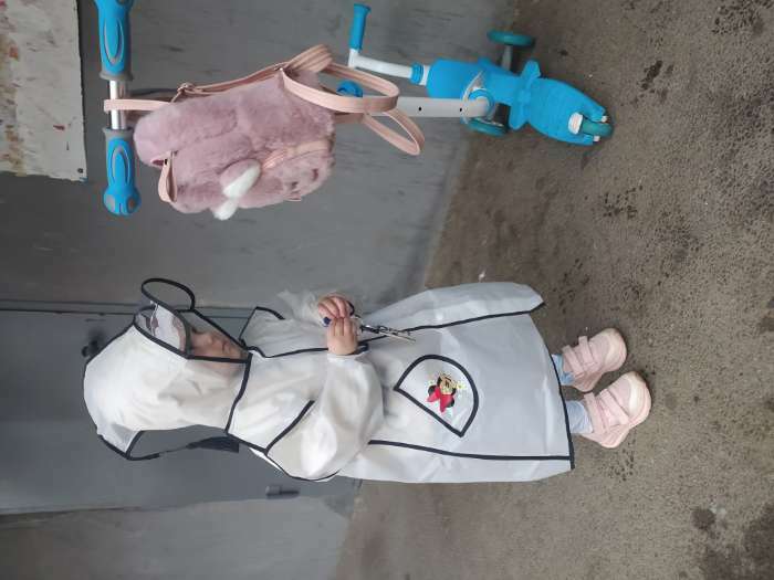 Фотография покупателя товара Дождевик детский, размер S, 92-98 см, Минни Маус