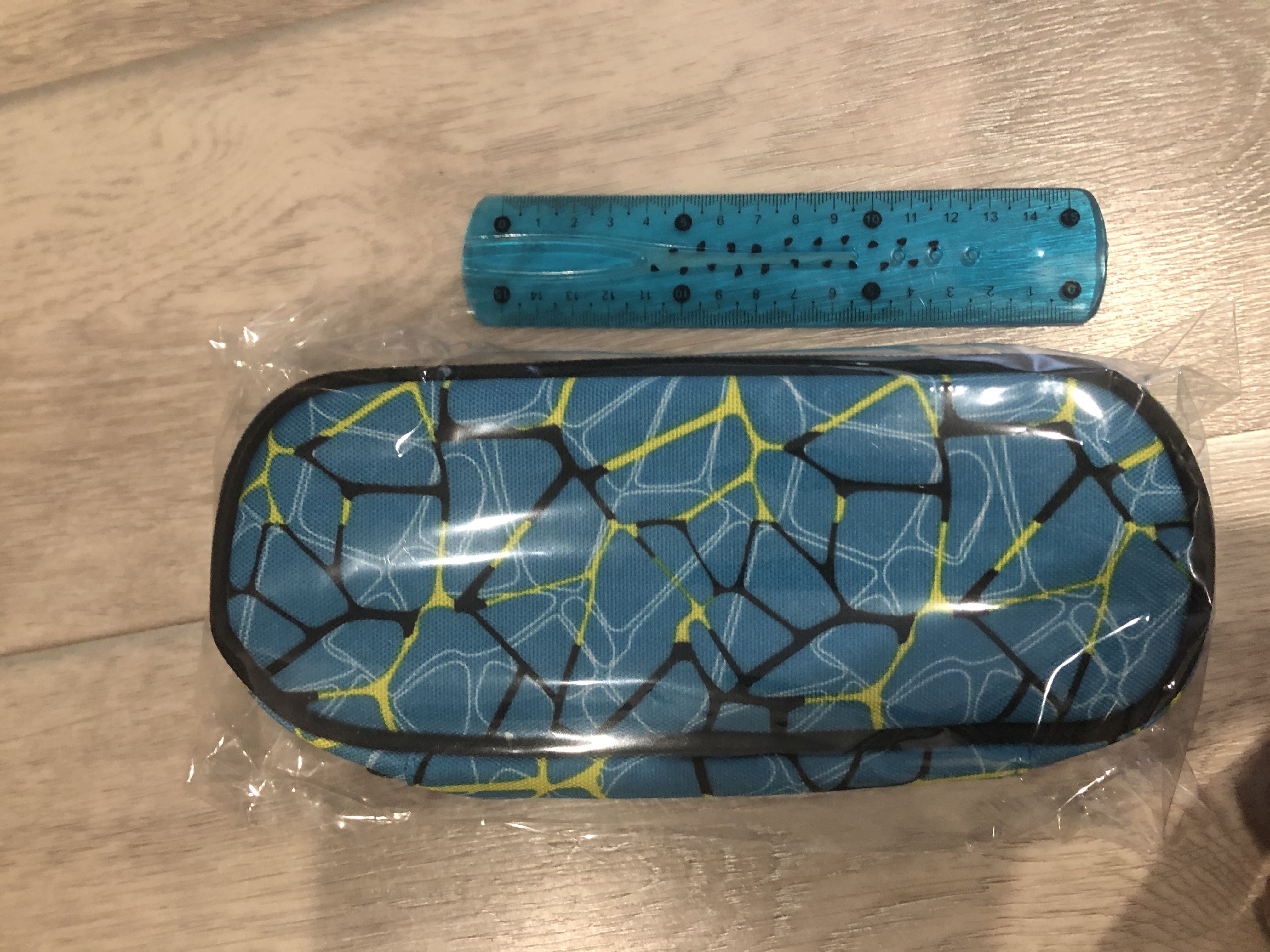 Фотография покупателя товара Пенал мягкий футляр, ткань, 50 х 210 х 80, Mag Taller Case Neuro blue - Фото 3