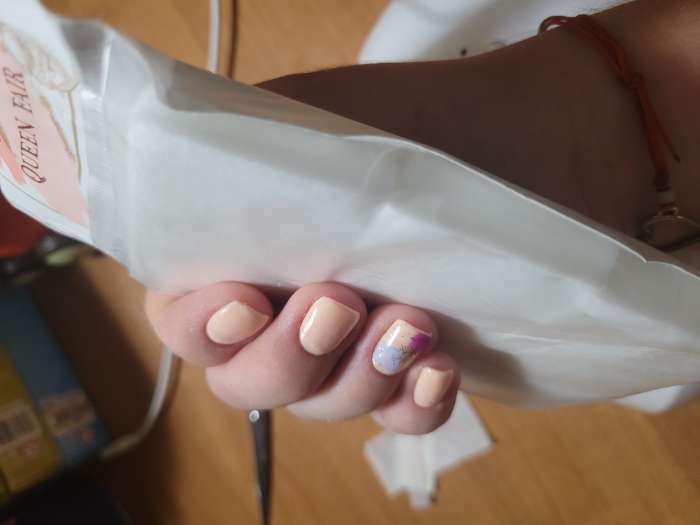Фотография покупателя товара База камуфлирующая для ногтей, 3-х фазная, 8мл, LED/UV, цвет молочный (020) - Фото 7