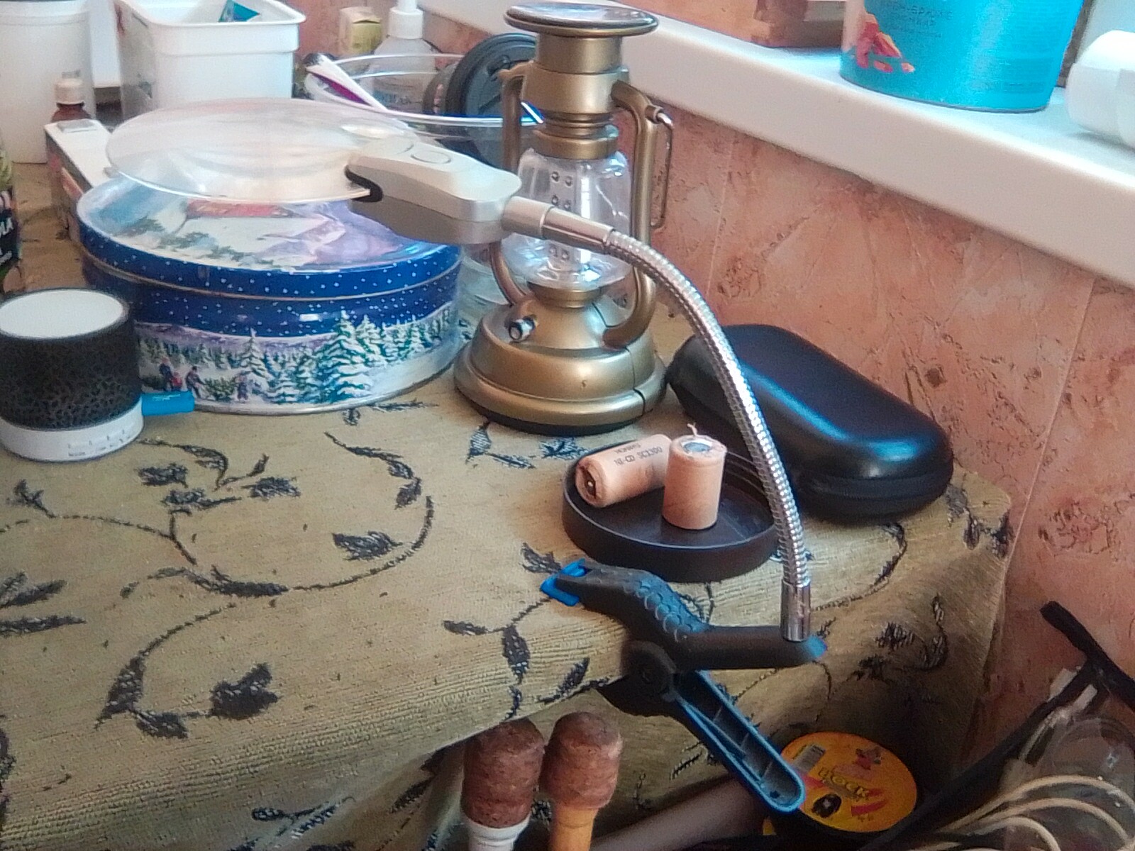 Фотография покупателя товара Струбцина клещеобразная ТУНДРА, 4" (100 мм) - Фото 2