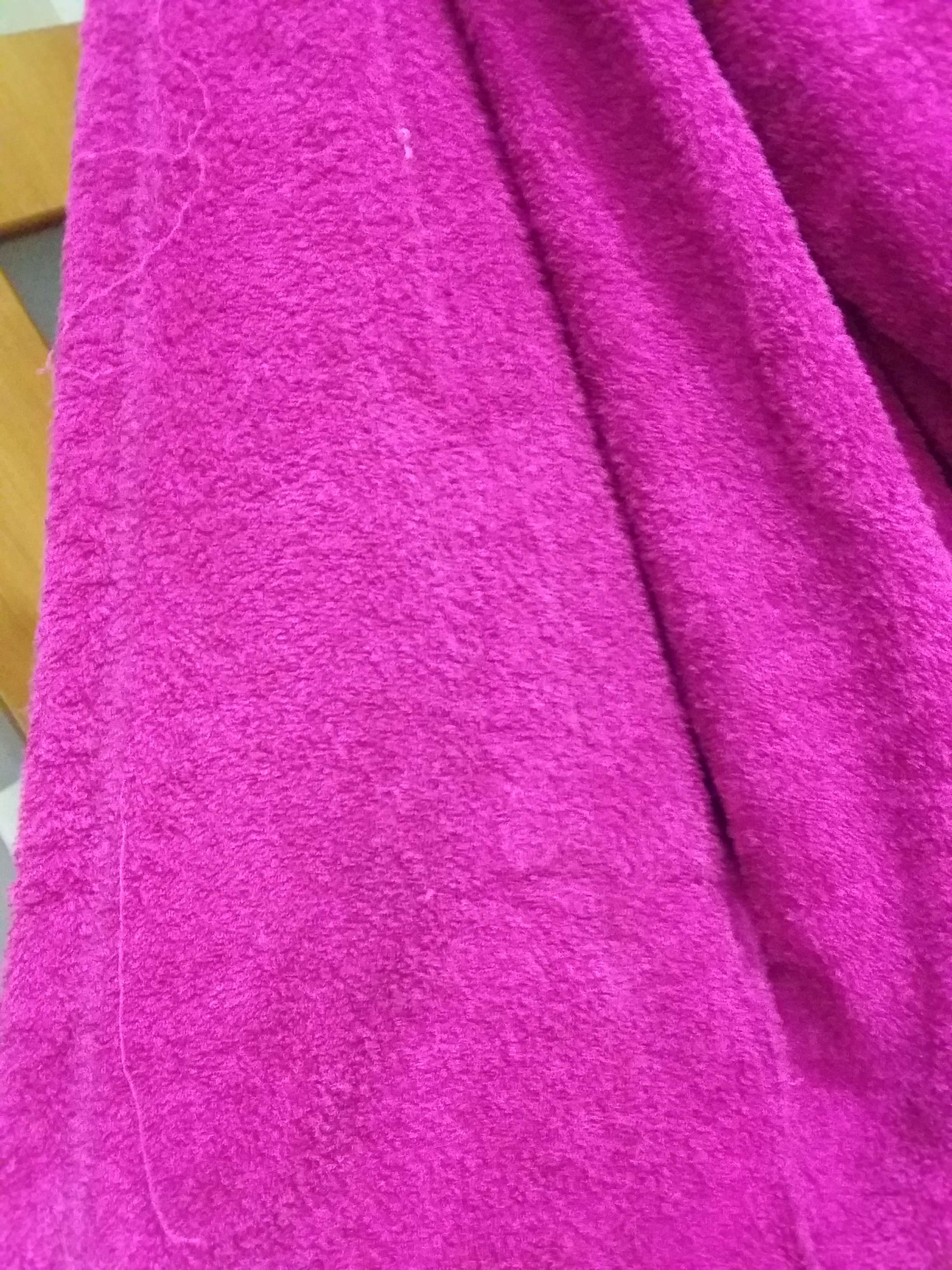 Фотография покупателя товара Халат махровый детский, размер 30, цвет розовый, 340 г/м2 хл.100% с AIRO - Фото 1