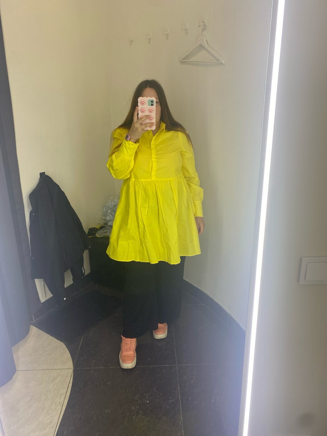 Фотография покупателя товара Платье летнее женское MIST размер 48, цвет жёлтый