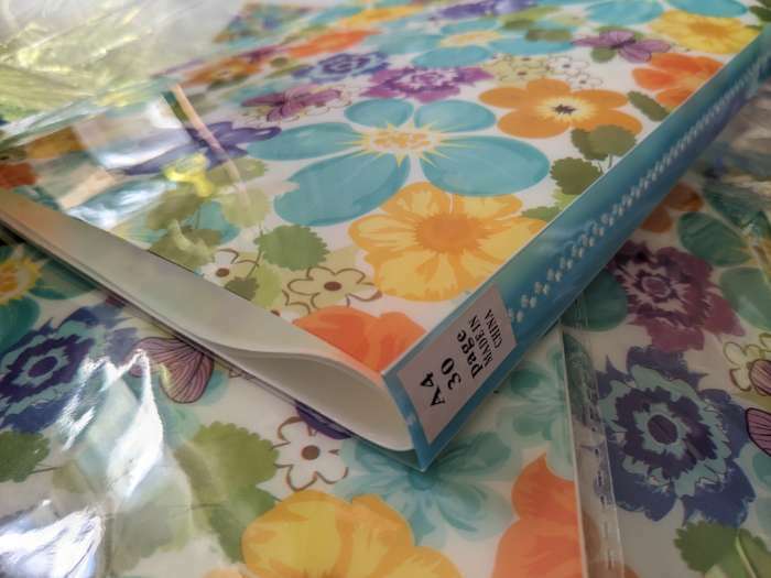 Фотография покупателя товара Папка с 30 вкладышами Calligrata "Цветы" А4, пластик, 400 мкм, МИКС - Фото 3