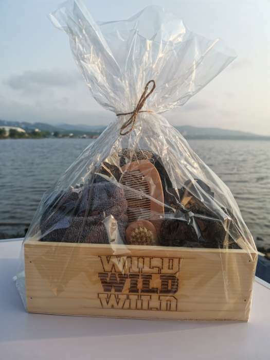 Фотография покупателя товара Набор подарочный Этель Courage, полотенце 70×146 см и аксессуары - Фото 2