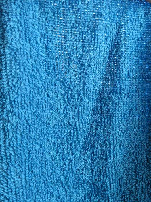 Фотография покупателя товара Полотенце махровое Flashlights 100×150 см, цвет голубой, 295 г/м², 100% хлопок - Фото 1